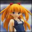 Neon Genesis Evangelion Extra School Swimming Suit Figure: Asuka (Chibi Version)
