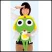Keroro Gunso (Sgt. Frog) Plush: Keroro Super Duper DX