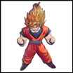 Dragon Ball Z Keychain: Saiyan Goku