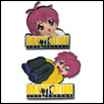 Gravitation Pin Set: Shuichi & Logo