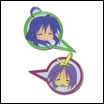 Lucky Star Pin Set: Konata & Tsukasa