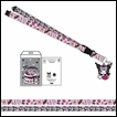 Cordino Kuromi Cherries & Cookies 55.9 Cm – Con Ciondolo In Gomma E Tasca Porta Documenti, Ufficiale Sanrio